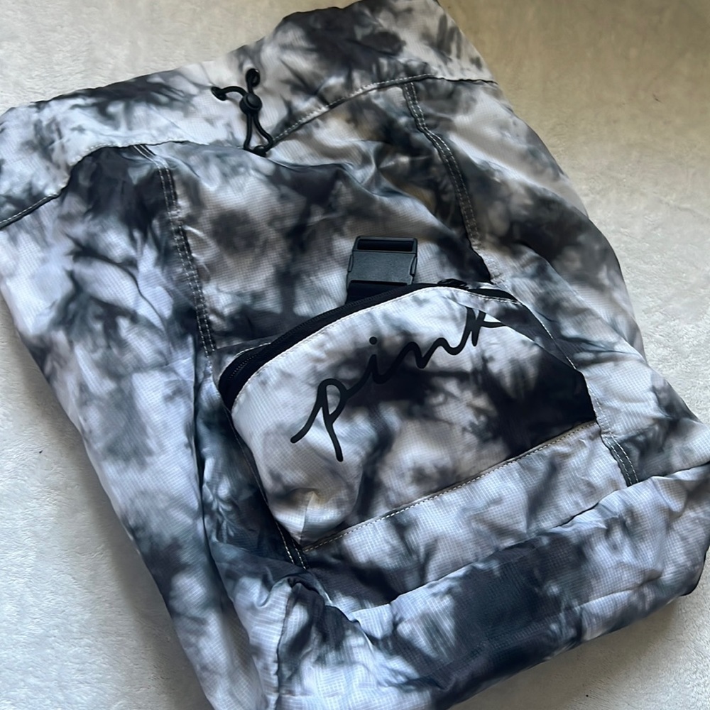 Pink brand backpack/ Fanny pack